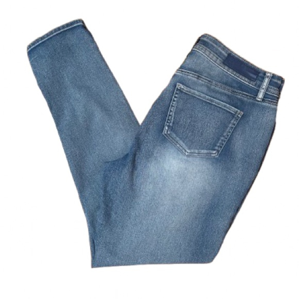 Hydraulic Nolita Curvy Super Skinny Blue Jeans with Gradient Effect Size 10